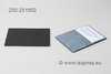 Tür-Isolation für Klassiker - ca. 1000x1600 mm, ca. 2 mm, Rohdichte 2,8 kg/m², schwarz