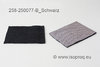 Autoteppich, Woll-Samt - Rollenbreite ca. 1400 mm, ca. 2 mm dick, schwarz